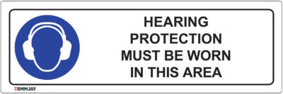 EGL 0310 Mandatory – Hearing Protection Must Be Worn In This Area Sign