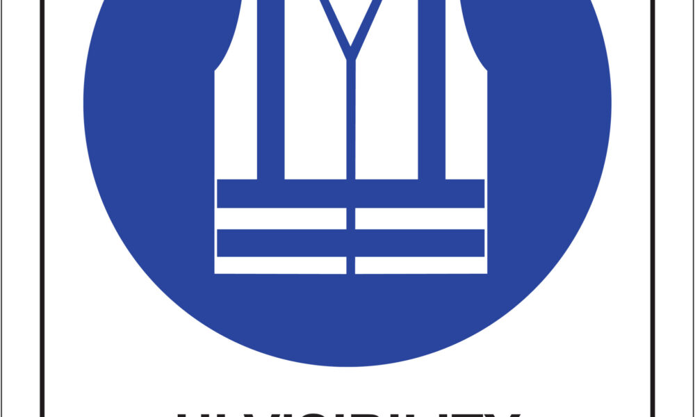 Workpalce Safety Signs - Emmjay - Hi Visibility Clothing Or Vest Must Be Worn Sign