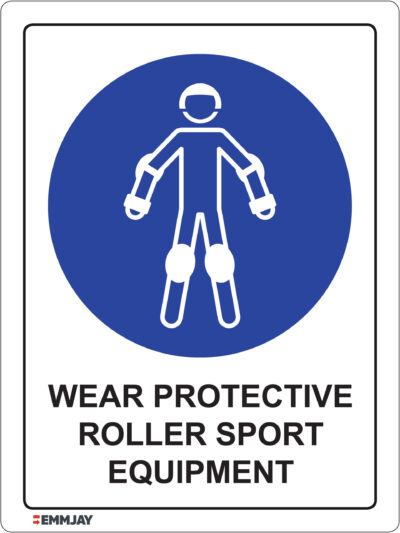 EGL 0376 Mandatory – Wear Protective Roller Sport Equipment Sign