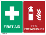 EGL 0474 Information – First Aid and Fire Extinguisher Sign