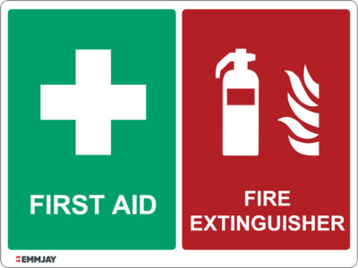 EGL 0474 Information – First Aid And Fire Extinguisher Sign