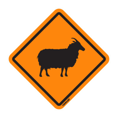 EGL 0803 Information – Goats Crossing Sign
