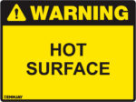 EGL 1005 Warning – Hot Surface Sign