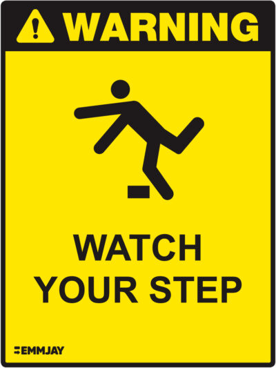 EGL 1010 Warning – Watch Your Step Sign