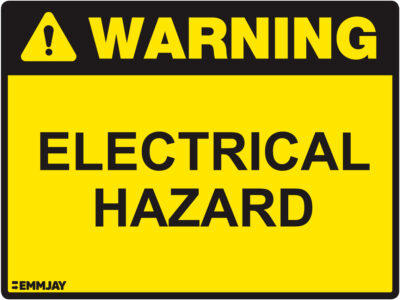 EGL 1015 Warning – Electrical Hazard Sign