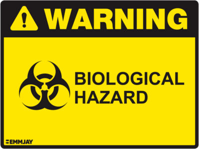 EGL 1023 Warning – Biological Hazard Sign