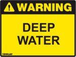 EGL 1026 Warning – Deep Water Sign