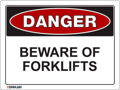 EGL 1031 Danger – Beware Of Forklifts Sign