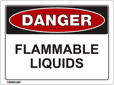 EGL 1035 Danger – Flammable Liquids Sign