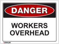 EGL 1039 Danger – Workers Overhead Sign