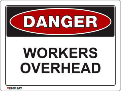 EGL 1039 Danger – Workers Overhead Sign