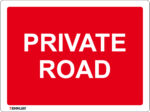 EGL 1042 – Private Road Sign