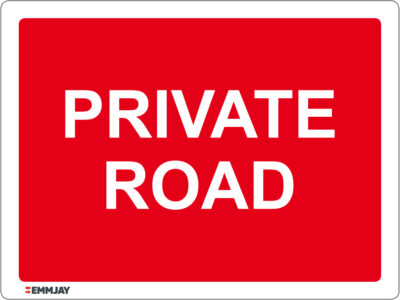 EGL 1042 – Private Road Sign