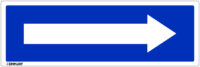 EGL 1047 Information – Arrow Right Sign