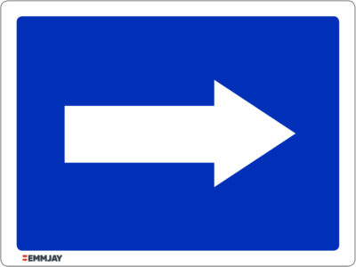 EGL 1047 Information – Arrow Right Sign