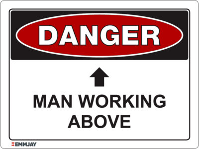 EGL 1055 Danger – Man Working Above Sign