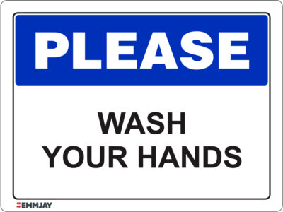 EGL 1068 Please – Wash Your Hands Sign