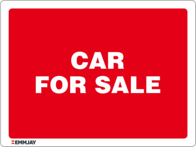 EGL 1082 Car For Sale Sign