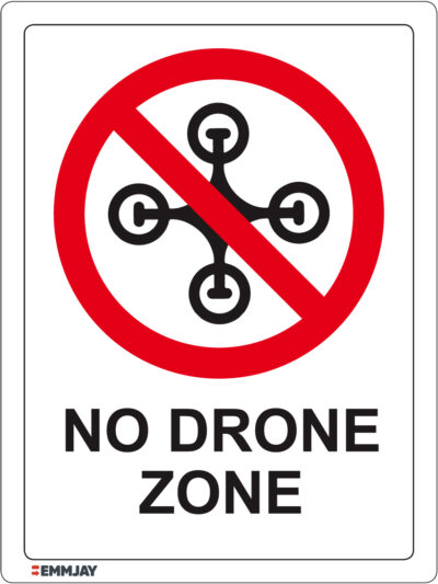 EGL 1086 Prohibition – No Drone Zone Sign