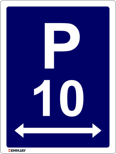 EGL 1089 Parking Time Limit – 10 Sign