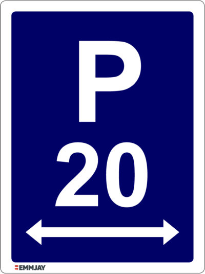 EGL 1090 Parking Time Limit – 20 Sign