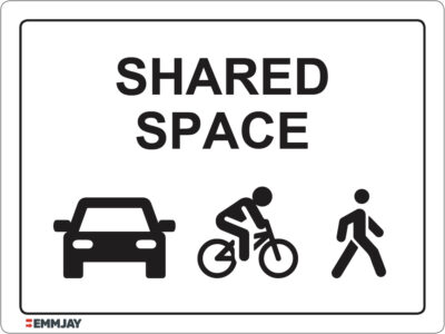 EGL 1117 – Shared Space Sign