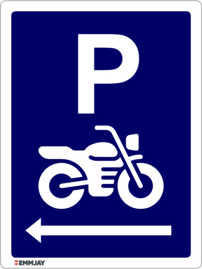 EGL 1144 – Parking Motorcycle Left Sign