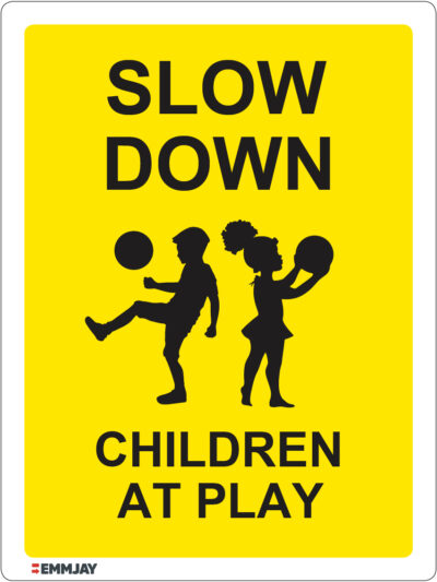 EGL 1145 Slow Down – Children at Play Sign