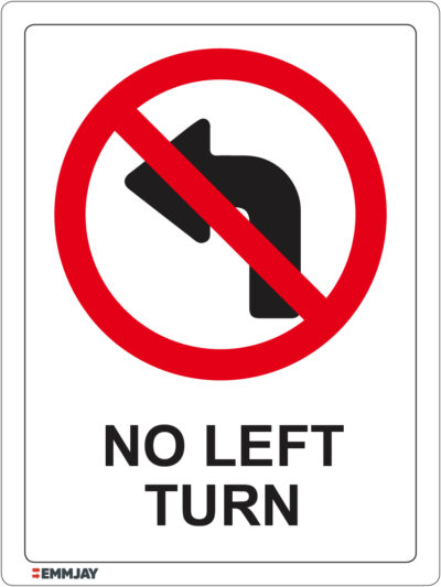 EGL 1232 – No Left Turn Sign