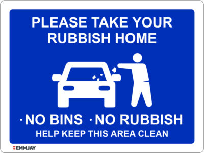 EGL 1252 – Please Take Your Rubbish Home Sign