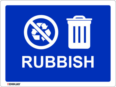 EGL 1253 Information – Rubbish Sign