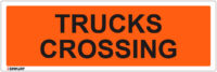EGL 1301 Information – Trucks Crossing Sign