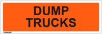 EGL 1313 Information – Dump Trucks Sign