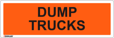 EGL 1313 Information – Dump Trucks Sign