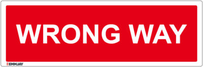 EGL 1323 Information – Wrong Way Sign