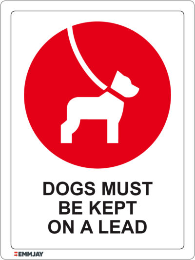 EGL 1333 – Dogs Must Be Kept On A Lead Sign