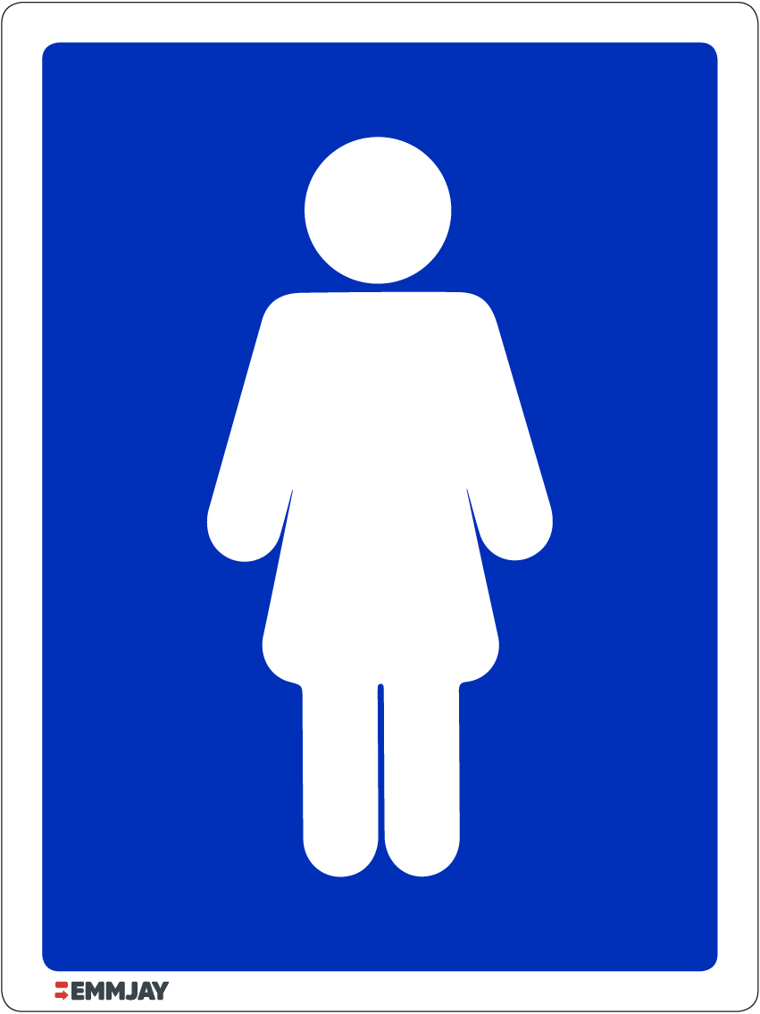 Workpalce Safety Signs - Emmjay - Female Toilet Sign