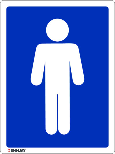 EGL 1354 Information – Male Toilet Sign