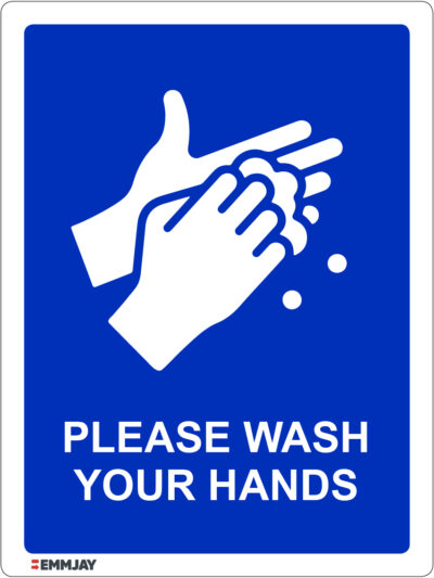 EGL 1358 Information – Please Wash your Hands Sign