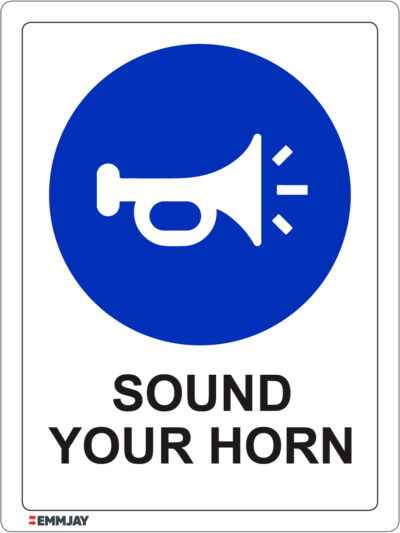 EGL 1362 Information – Sound Your Horn Sign