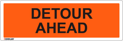 EGL 1365 Information – Detour Ahead Sign