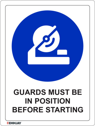 EGL 1382 – Guard Must Be In Position Before Starting Sign