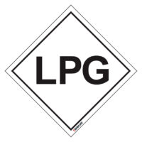 EGL 1390 Information – LPG Sign