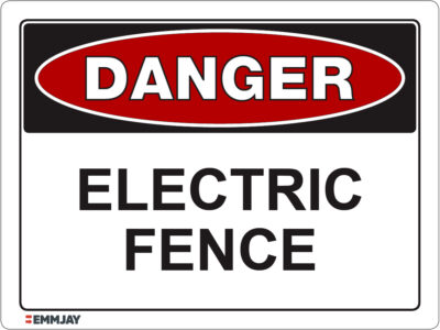 EGL 1403 Danger – Electric Fence Sign