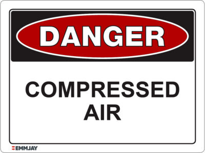 EGL 1407 Danger – Compressed Air Sign