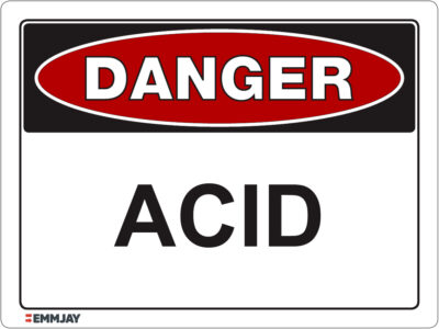 EGL 1409 Danger – Acid Sign