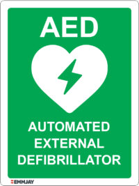 EGL 1423 AED – Automated External Defibrillator Sign