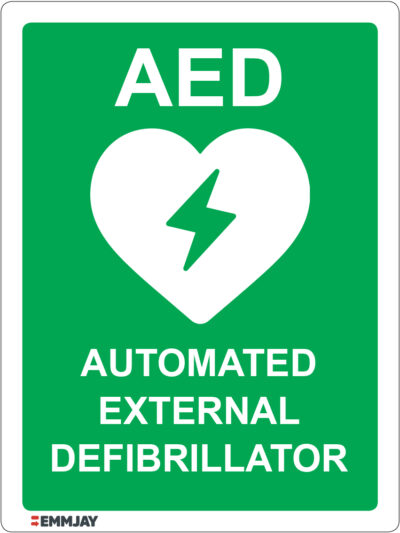 EGL 1423 AED – Automated External Defibrillator Sign