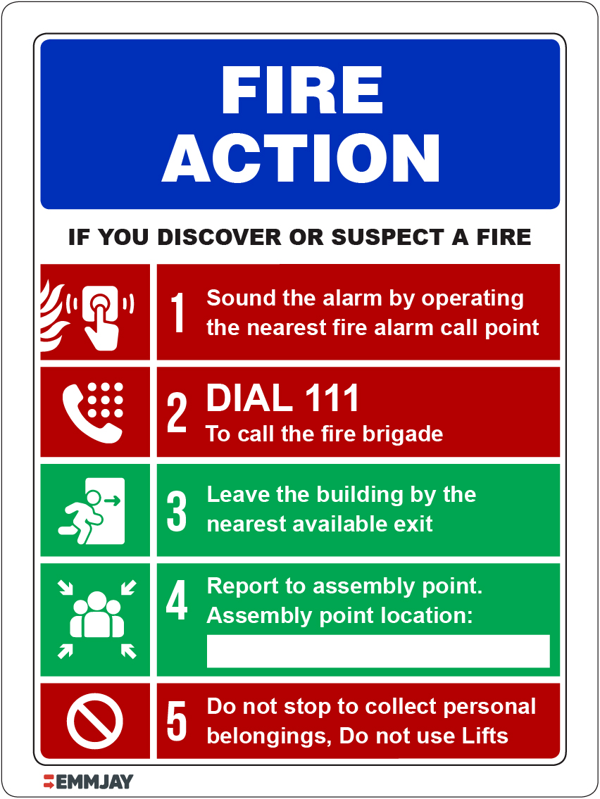 Workpalce Safety Signs - Emmjay -