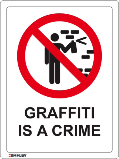 EGL 1437 – Graffiti is a Crime Sign